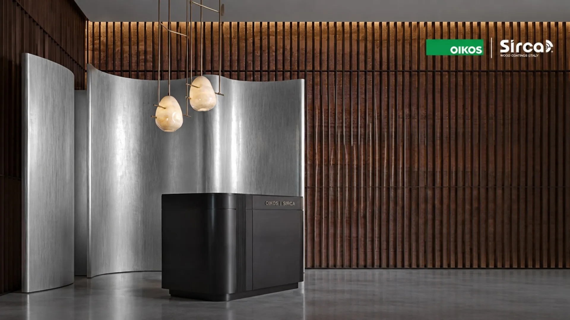 How OIKOS Metallic Finishes Transform Feature Walls